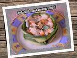 Salade d'avocat crevettes surimi