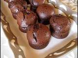 Mini-fondants au chocolat