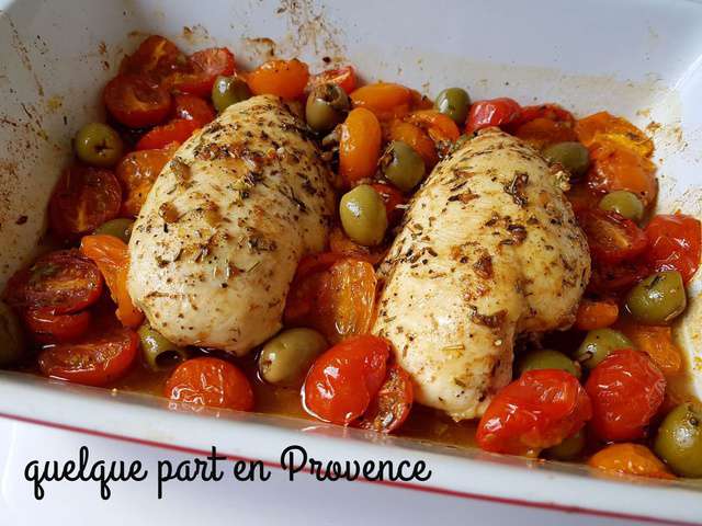 Recettes de Poulet mariné de Quelque part en Provence