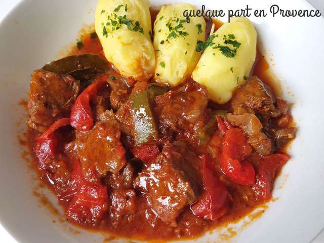 Recettes De Goulash De Quelque Part En Provence