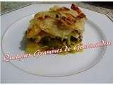 Gratin de Pommes de terre, Poireaux et Boeuf haché