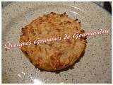 Rösti de topinambours