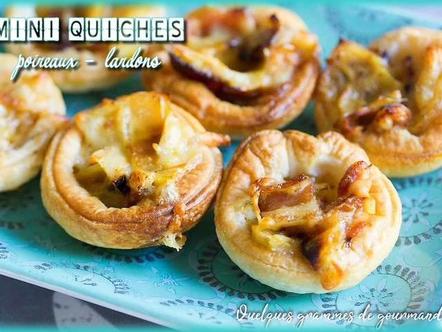 Recettes De Mini Quiches De QuelquesGrammesDeGourmandise