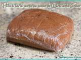 Pâte à tarte sucrée au cacao de Christophe Felder