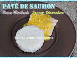 Pavé de Saumon Sauce Moutarde Saveur Béarnaise