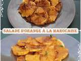 Salade d’orange à la marocaine