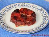 Tatin de tomates grappes au caramel de vinaigre balsamique