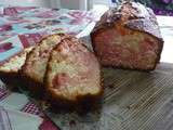 Cake au citron & fraises tagada - Qui Dort Dine