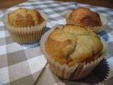 Muffins au praliné (et au lait ribot) - Qui Dort Dine