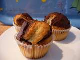 Muffins au yaourt, cacao & noix de coco - Qui Dort Dine