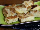 Nuggets de tofu fumé à la poudre d’amande- sans gluten, paléo