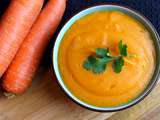 Velouté à la carotte et au cumin
