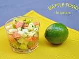 Battle Food : tartare de truite fumée à la pomme verte