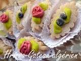 Harisset Elloz .. pâte d'amande ...Gateau algérien sans cuisson