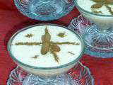 Mhalbi ; Creme dessert au riz , dessert pour ramadan