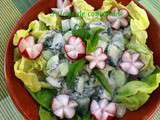Salade de concombres à la menthe