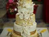 Wedding cake , Gâteau en pâte a sucre sur commande Alger