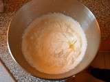 Vacherin au coulis de framboise 10pers