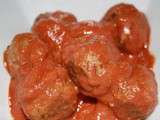 Boulettes de boeuf sauce tomate