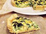 Quiche aux orties sauvages