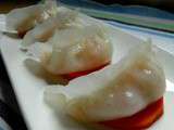 Raviolis aux crevettes à la vapeur (Ha Kao) 蒸虾饺 zhēng xiā jiǎo