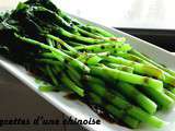 Salade de brocoli chinois 白灼芥兰 bái zhuó jièlán
