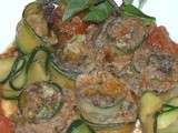 Boulettes de boeuf à la courgette