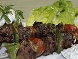 Brochettes de rognon de bœuf