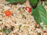 Comment faire le riz complet soufflé