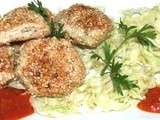 Croquettes de poulet au sésame