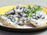 Cuisses de grenouilles au lait de coco
