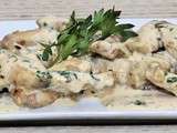 Cuisses de grenouilles sauce poulette