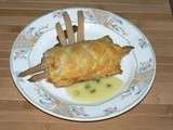 Feuilleté au jambon de Bayonne et asperges