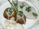 Flan au crabe et lait de coco