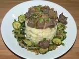 Foie d'agneau au cumin et à la moutarde