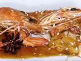 Gambas aux épices douces
