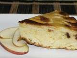 Gateau au fromage blanc et pommes