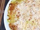 Gratin de patates douces aux épices et lait de coco