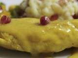 Lotte au curcuma