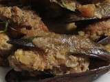 Moules farcies façon sétoise