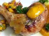 Poulet à la mangue et gingembre