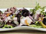 Poulpe en salade