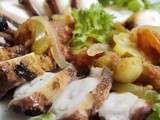 Poulpe grillé sauce méditerranéenne