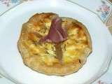 Quiche au jambon de Bayonne, asperges et chèvre