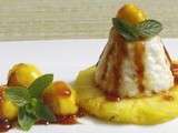 Riz au lait et fruits exotiques
