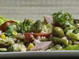 Salade de boulgour printanière