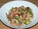 Salade de calamar aux haricots