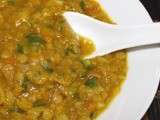 Soupe de lentilles corail aux épices