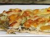 Tarte salée à la courge butternut et à l'oseille