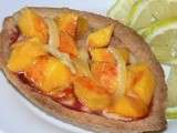 Tartelettes à la mangue et au lemon curd